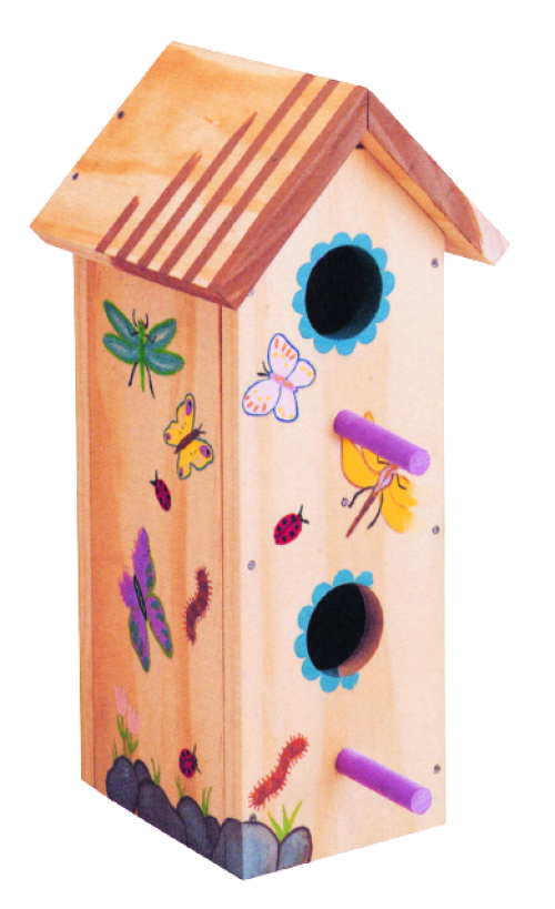 Tall Bird House