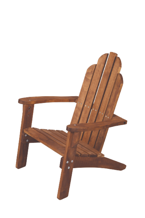 Brown Adirondack Chair